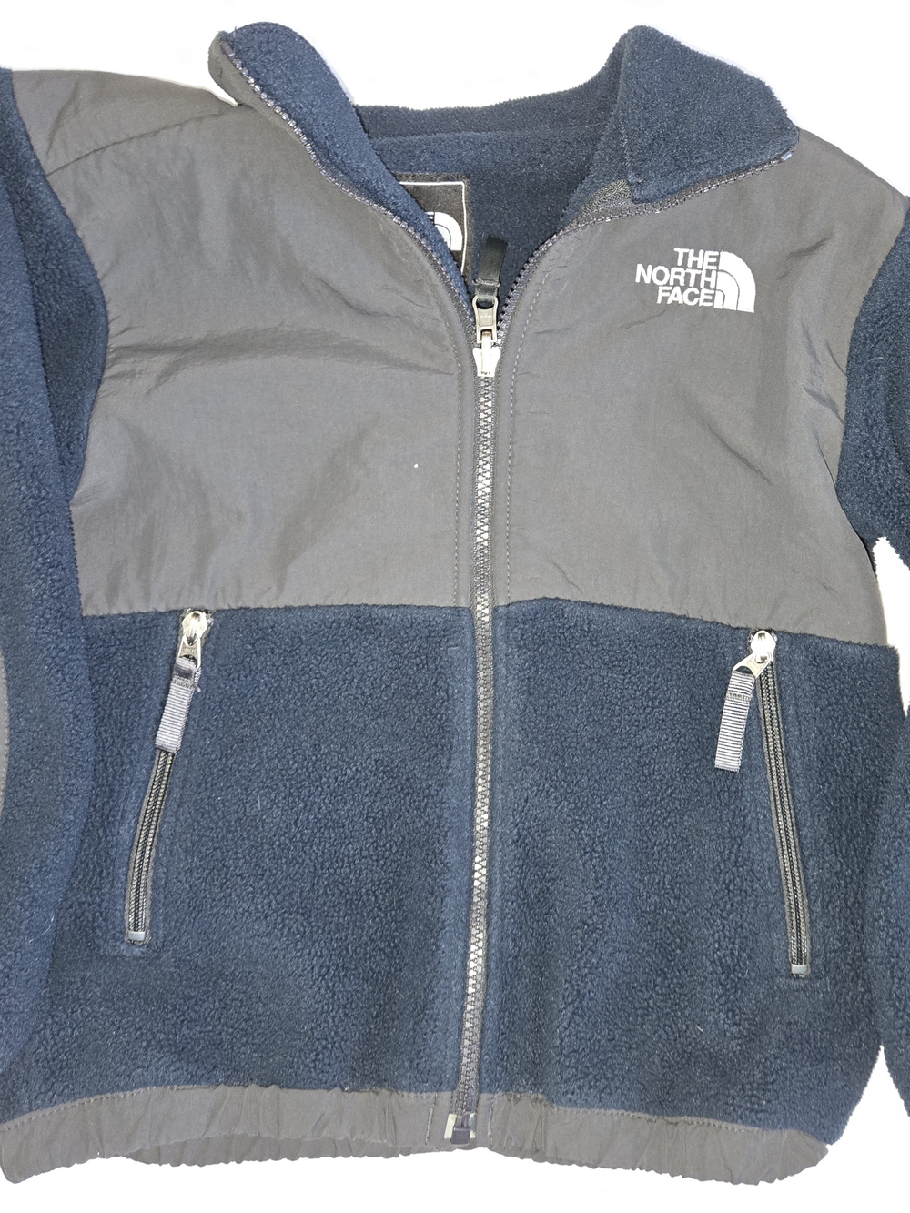 The North Face Boys S/P Navy Polartec Fleece Jacket Full Zip